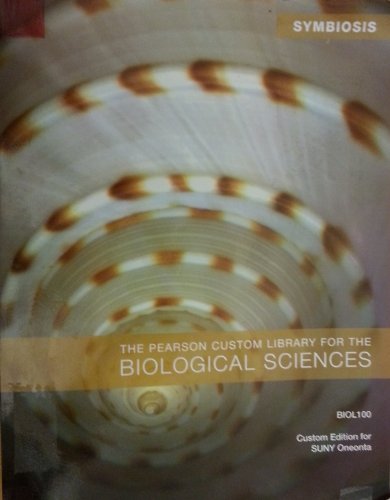 9781256598732: The Pearson Custom Library for the Biological Scie