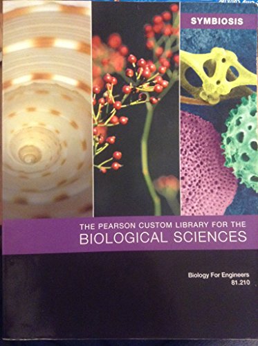 Imagen de archivo de Pearson Custom Library for the Biological Sciences Biology for Engineers a la venta por The Book Cellar, LLC