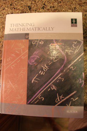 Imagen de archivo de Thinking Mathematically: Custom Edition for Ivy Tech Community College a la venta por ThriftBooks-Atlanta