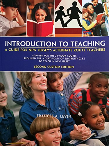 Beispielbild fr Introduction to Teaching: A Guide for New Jersey's Alternate Route Teachers [. zum Verkauf von BooksRun