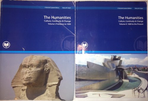 Stock image for The Humanities Culture, Continuity & Change Vol. I and II. Rio Salado Custom Edition for sale by ThriftBooks-Atlanta
