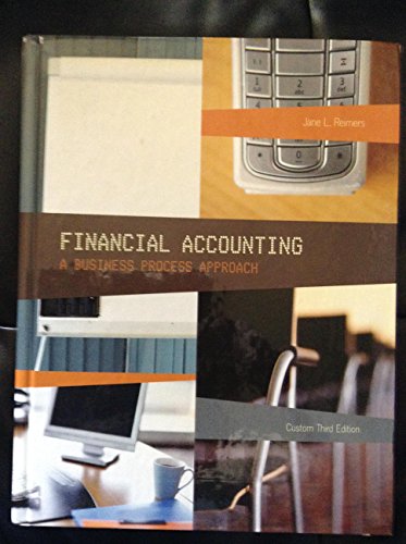 Imagen de archivo de Financial Accounting (A Business Process Approach) a la venta por HPB-Red