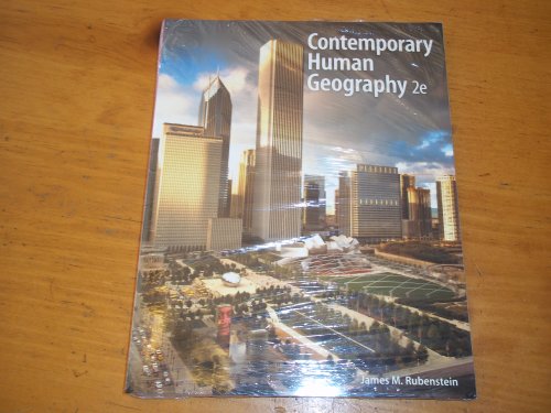 9781256692591: Contemporary Human Geography- Includes Student Access code (2nd Edition)