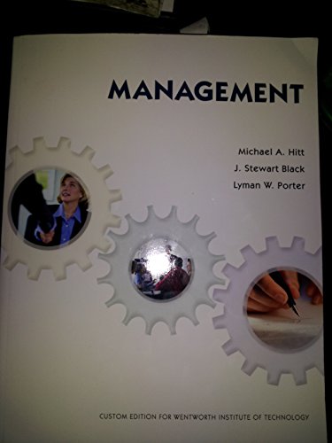 Imagen de archivo de Management a la venta por dsmbooks