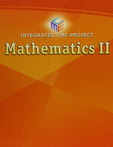 Stock image for High School Math Cme Integrated Math II Student Edition Grade 9/12 for sale by TextbookRush