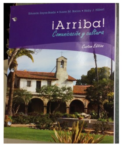 Beispielbild fr Arriba! Comunicacion Y Cultura (Custom Edition) zum Verkauf von BookHolders