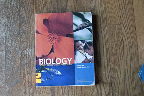Stock image for Biology Science for Life with Physiology (Custom Edition for Grand Rapids Community College) by Colleen Belk (2013-08-02) for sale by Irish Booksellers