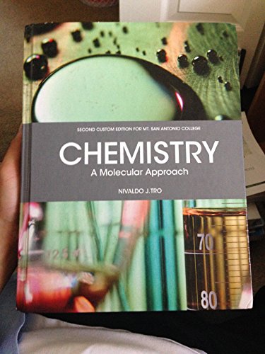 Imagen de archivo de Chemistry a Molecular Approach Second Custom Edition for Mt SAN Antonio College a la venta por Better World Books