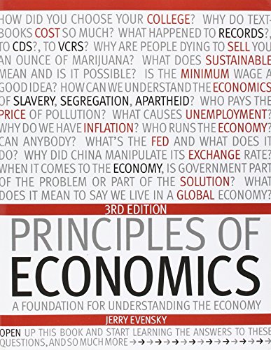 Stock image for Principles of Economics 3rd Edition - Jerry Evensky for sale by ZBK Books