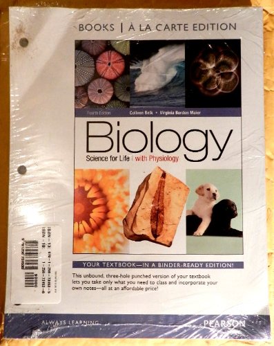 Biology: Science for Life - With Physiology (A La Carte Edition) (Biology: Science for Life) (9781256731535) by Colleen Belk