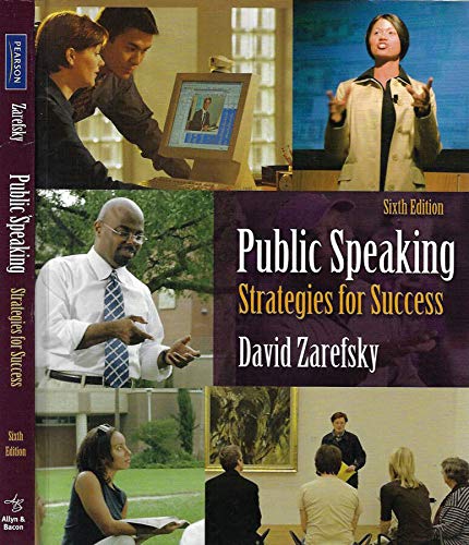 9781256733928: Public Speaking. Strategies fo Success.