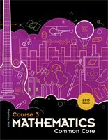 Stock image for Prentice Hall Mathematics Course 3 Common Core, 2013 Edtion for sale by Alliance Book Services