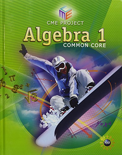 Stock image for High School Math Cme Common Core Algebra 1 Student Edition Grade 9/12 [Hardcover] PRENTICE HALL for sale by RUSH HOUR BUSINESS