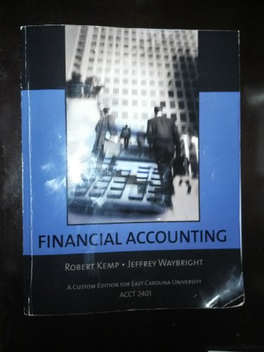 9781256754794: Financial Accounting (Recommended for East Carolina University)
