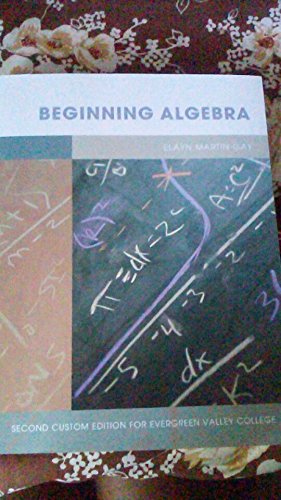 Beispielbild fr Beginning Algebra zum Verkauf von Books From California