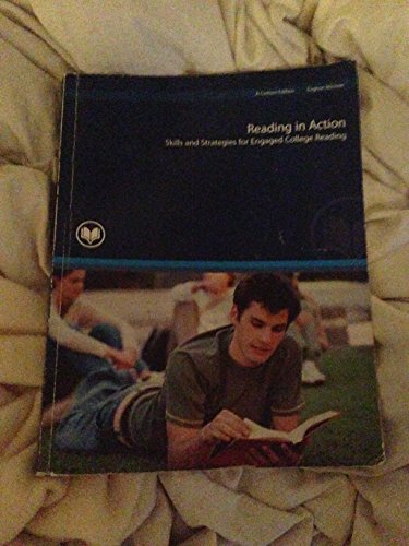 Beispielbild fr Reading in Action: Skills & Strategies for Engaged College Reading (Custom) zum Verkauf von HPB-Red