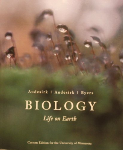 Stock image for Biology: Life On Earth, U of MN Custom Edition for sale by Irish Booksellers