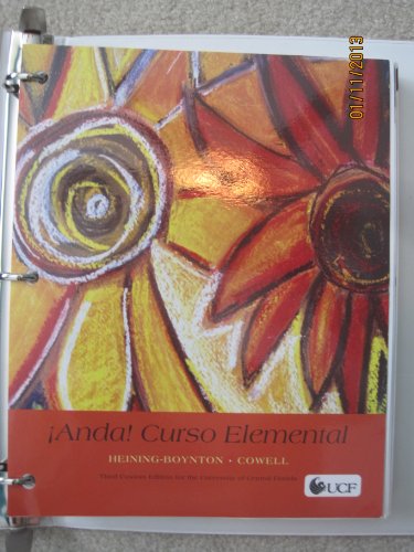 Anda Curso Elemental (Anda Curso Elemental) (9781256790327) by Audrey L. Heining-Boynton; Glynis L. Cowell