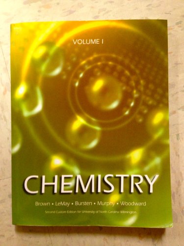 Beispielbild fr Chemistry (Vol. 1) zum Verkauf von BookHolders