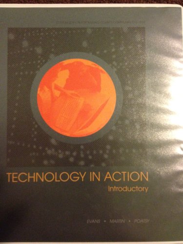 9781256818090: Technology in Action Package Passaic County Community College