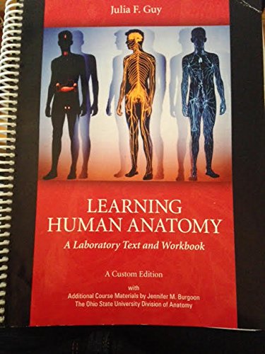 Stock image for Learning Human Anatomy- Ohio State University specific for sale by Textbooks_Source