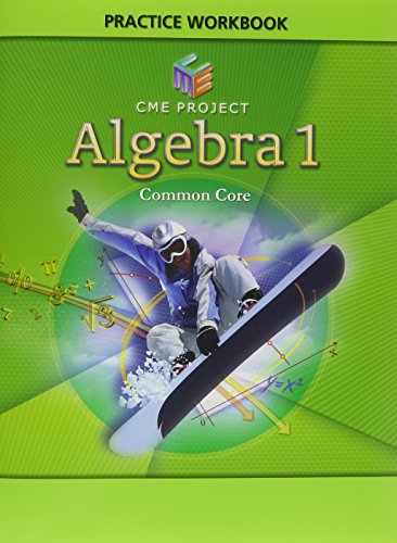 CME ALG 1 ADDITIONAL PRACTICE WORKBOOK (9781256833666) by Prentice Hall