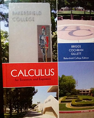 Imagen de archivo de Calculus for Scientists and Engineers (Bakersfield College Edition) a la venta por Books From California
