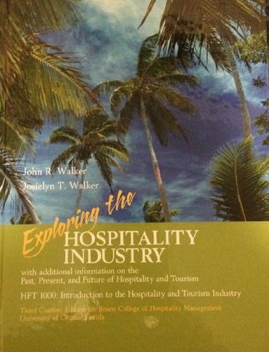 Exploring the Hospitality Industry (9781256858577) by WALKER