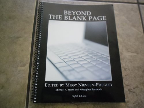 Beispielbild fr Beyond the Blank Page,Eight Edition (8th Edition) zum Verkauf von HPB-Red