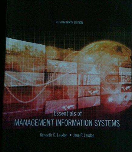 Imagen de archivo de Essentials of Management Information Systems a la venta por ThriftBooks-Atlanta