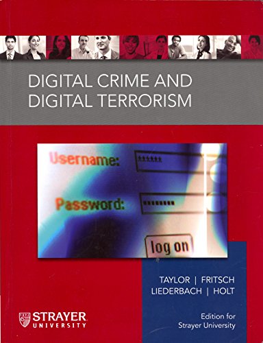 Imagen de archivo de Digital Crime and Digital Terrorism a la venta por HPB-Red