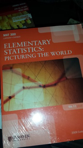 9781256894445: Elementary Statistics: Picturing the World