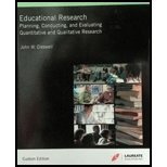 Beispielbild fr Educational Research: Planning, Conducting, and Evaluating Quantitative and Qualitative Research, 1/e zum Verkauf von BooksRun