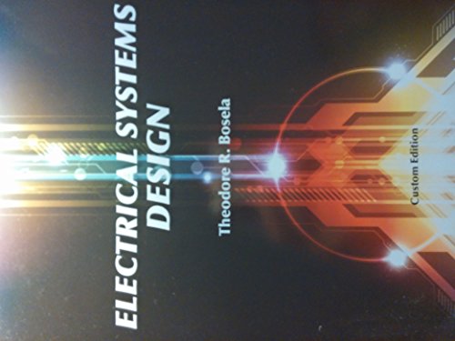 Stock image for Electrical Systems Design for sale by Books Unplugged