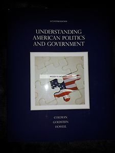 Stock image for Understanding American Politics & Government: 2012 Election Edition (Custom Edition for College of Southern Nevada) for sale by SecondSale