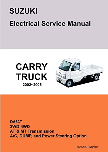 Stock image for Suzuki Carry Da63T Electrical Service Manual Diagrams for sale by PBShop.store US