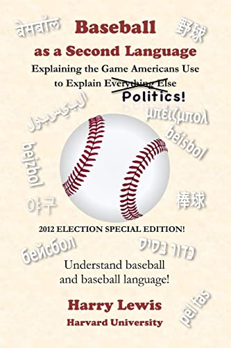Baseball as a Second Language (9781257930524) by Lewis, Harry