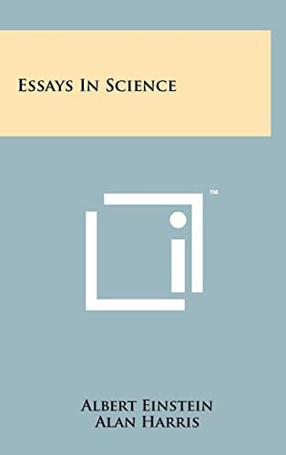 9781258004736: Essays in Science