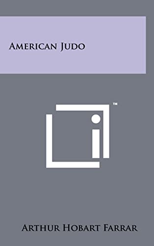 Stock image for American Judo for sale by THE SAINT BOOKSTORE