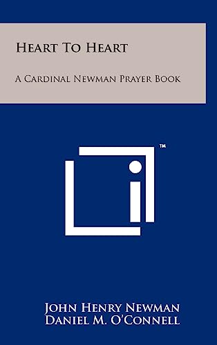 Stock image for Heart to Heart: A Cardinal Newman Prayer Book for sale by THE SAINT BOOKSTORE