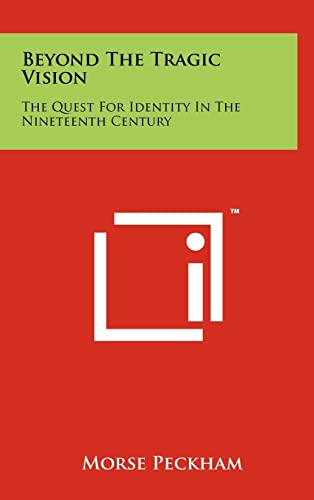 Imagen de archivo de Beyond The Tragic Vision: The Quest For Identity In The Nineteenth Century a la venta por zeebooks