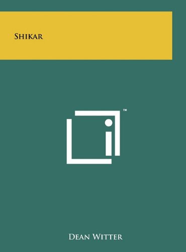 Stock image for Shikar for sale by Irish Booksellers