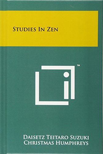 9781258042301: Studies in Zen