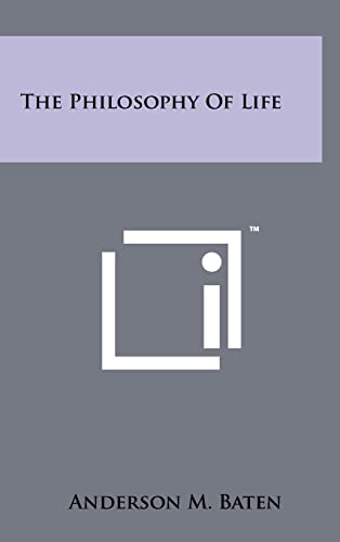 Stock image for The Philosophy Of Life for sale by Lucky's Textbooks