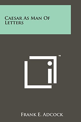 9781258123185: Caesar As Man Of Letters