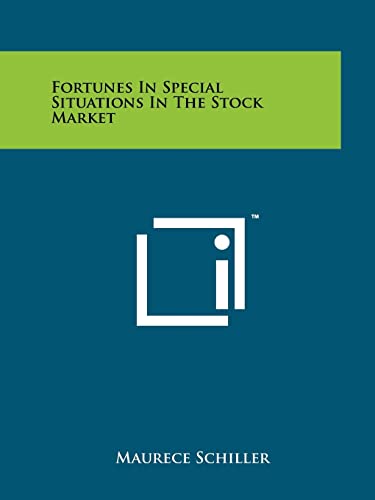 9781258129088: Fortunes In Special Situations In The Stock Market