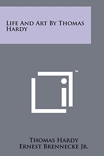 9781258133719: Life and Art by Thomas Hardy
