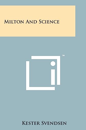 9781258135461: Milton And Science