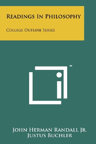 Stock image for Readings In Philosophy: College Outline Series for sale by Best and Fastest Books
