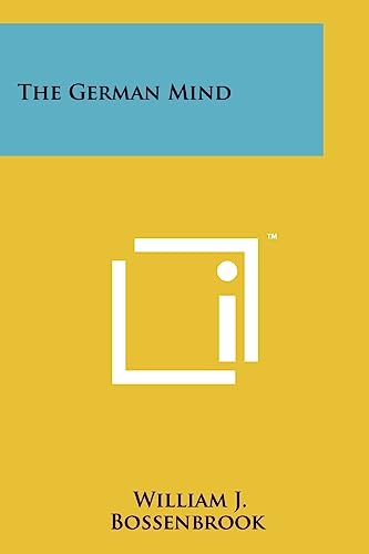 Stock image for The German Mind for sale by Lucky's Textbooks